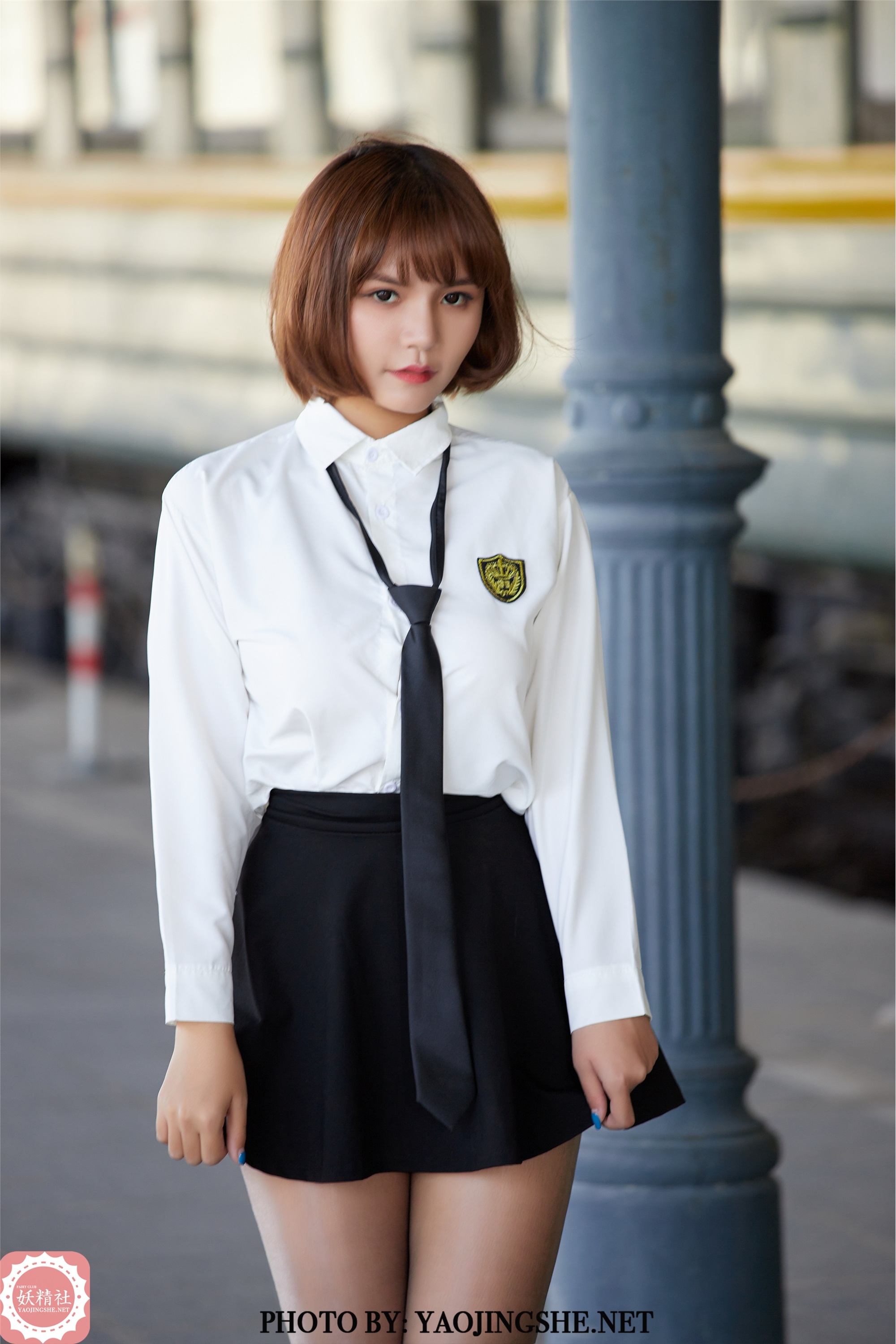 妖精社  2020.12.30 T2048《可爱JK》唐飞飞